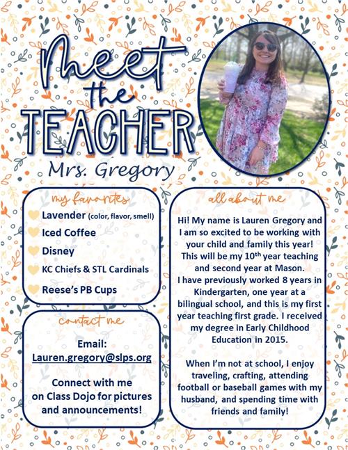 Meet the Teacher